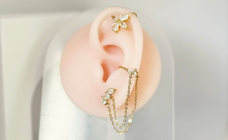 FAUX PIERCING ET MONO-BOUCLÉE