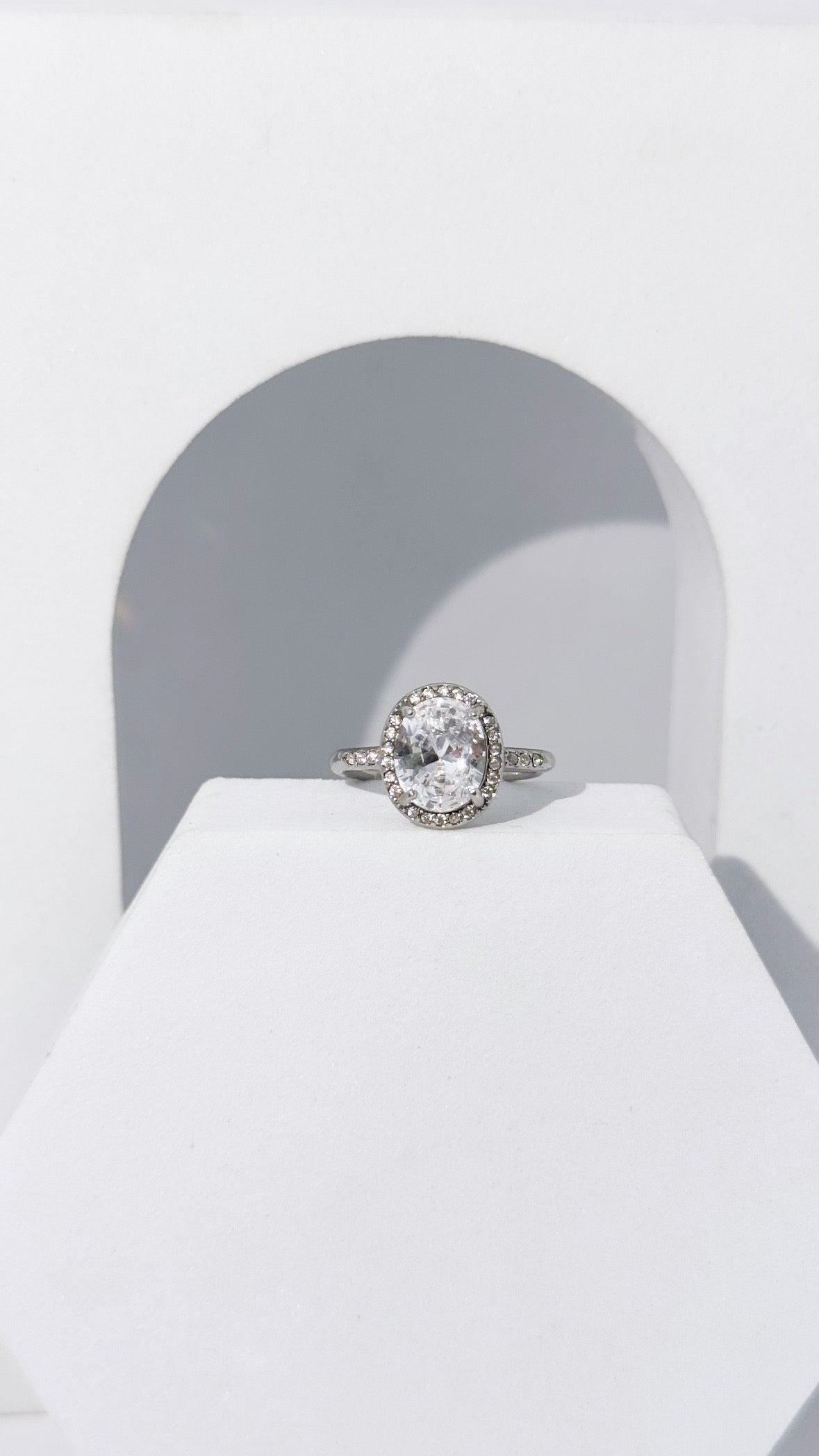 Bague Crystal numéro un