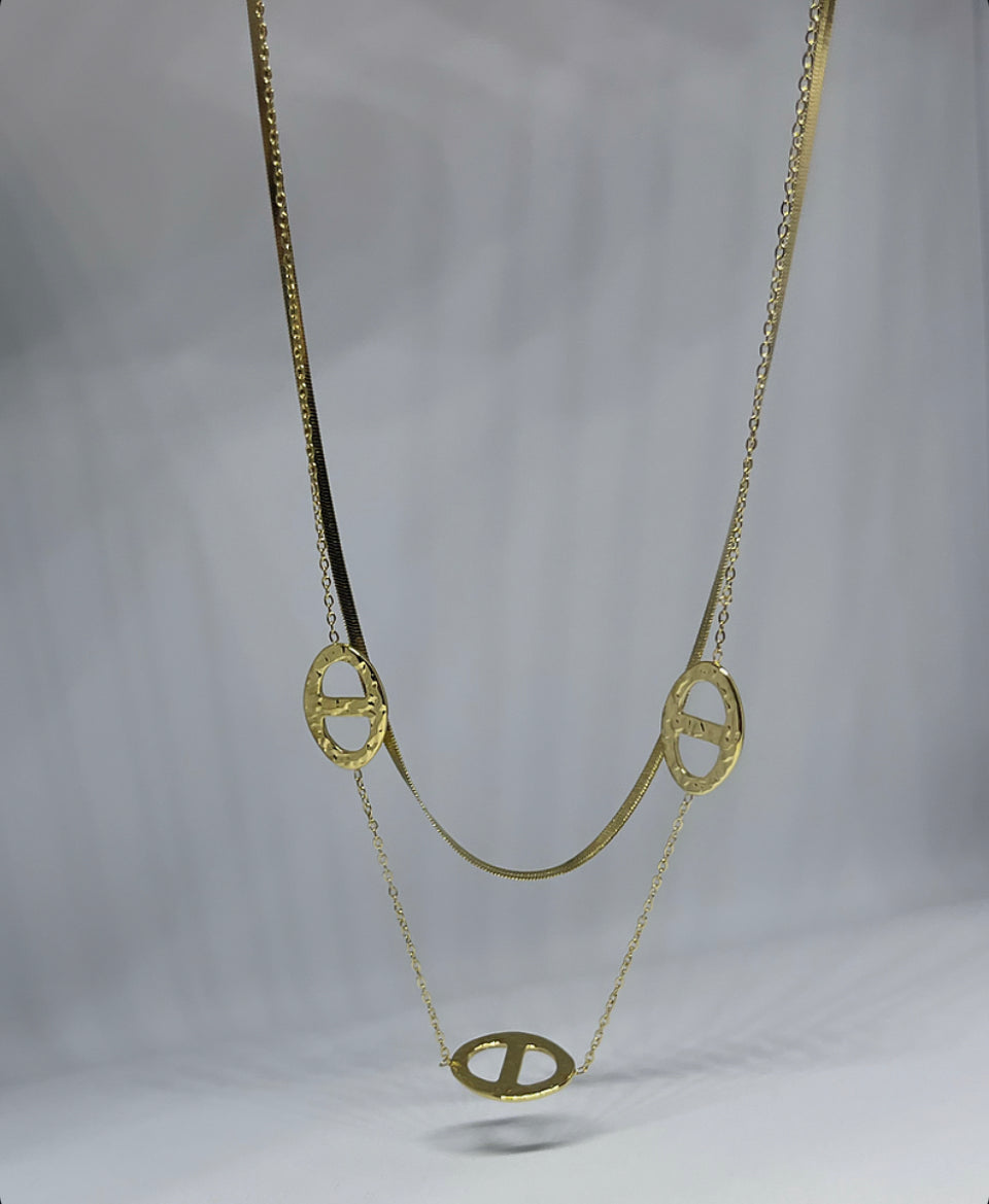 Collier Gaïa Gold
