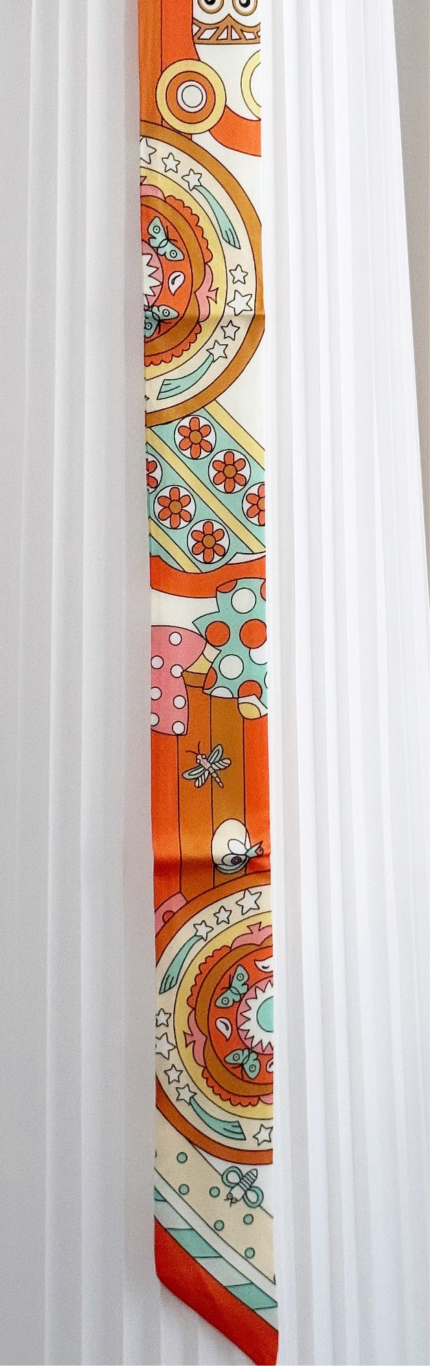 Foulard bande multi-usage orange