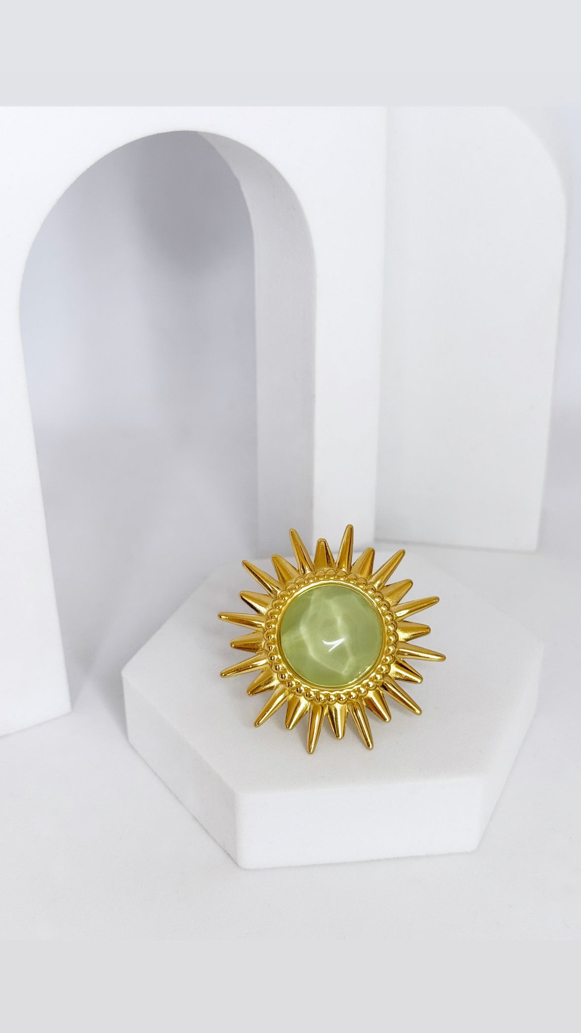 Bague Sunshine Green