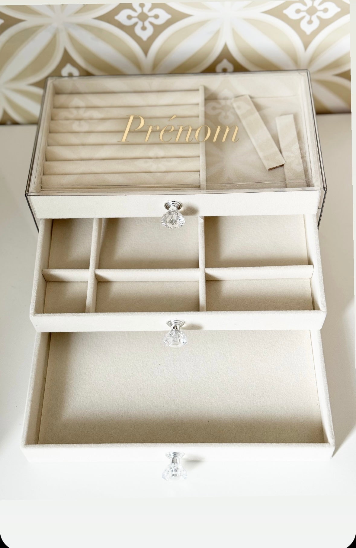 Boîte à Bijoux personnalisée