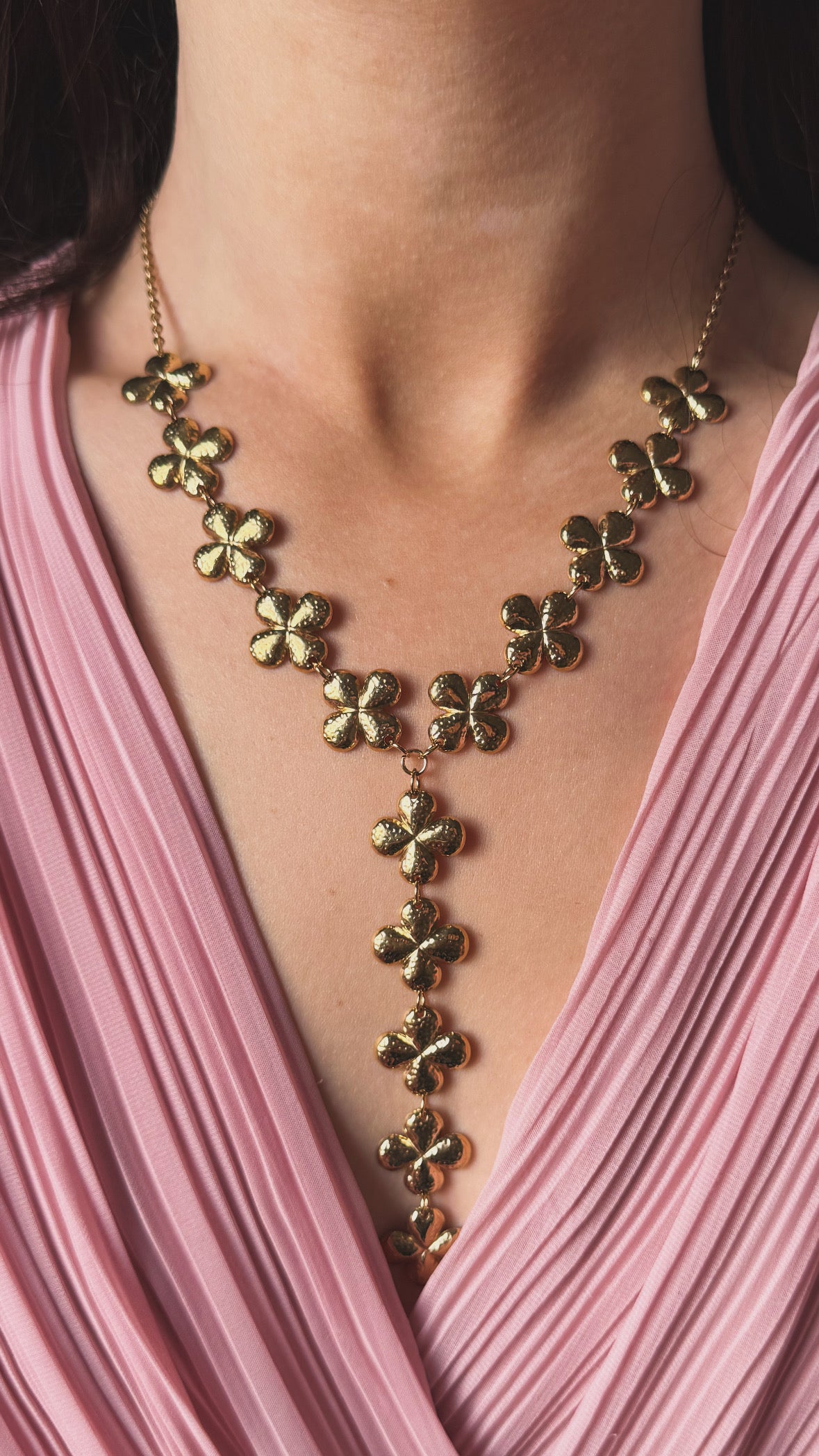 Collier Flowers Gold
