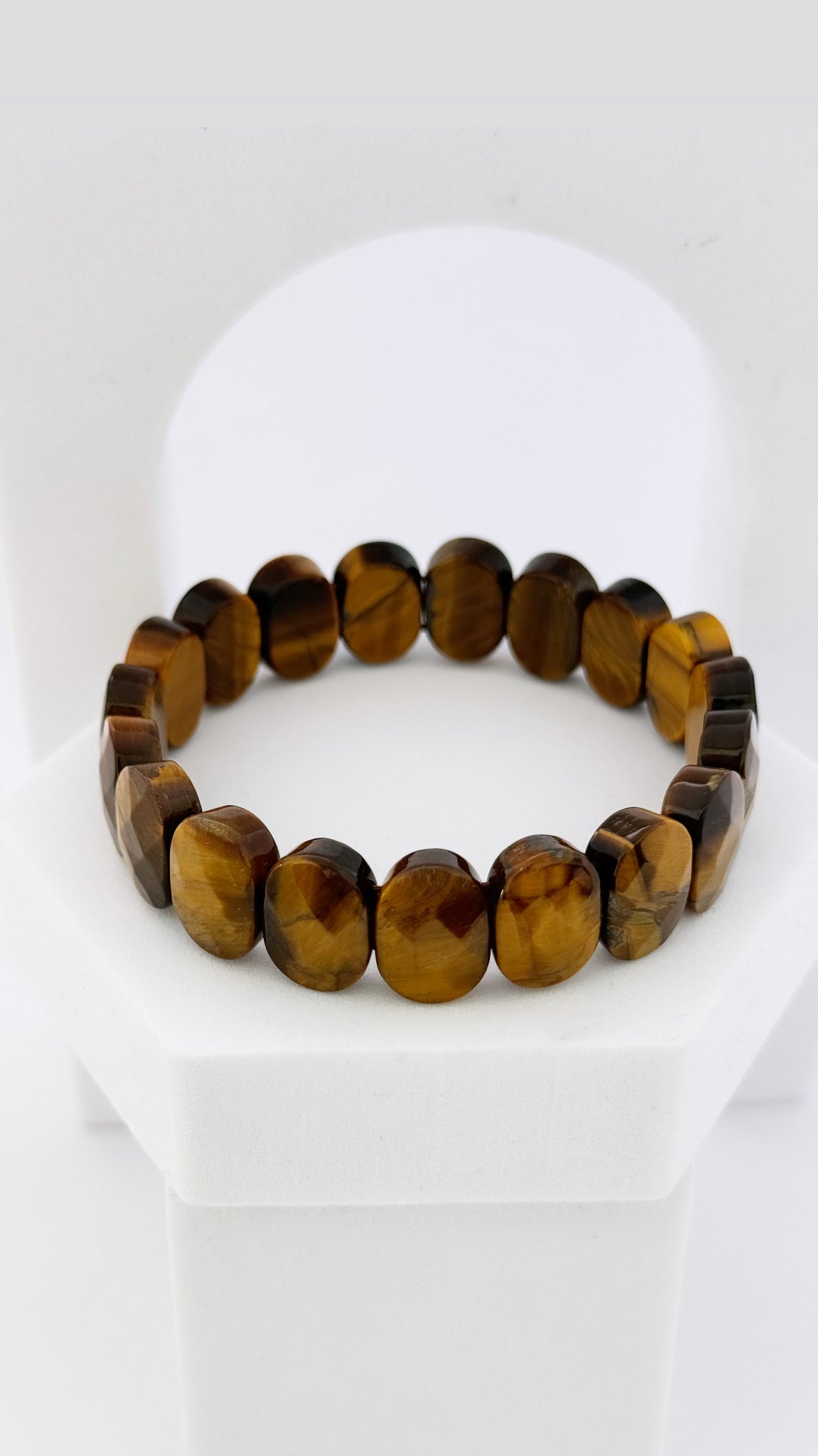 Bracelet Œil du tigre Facetté