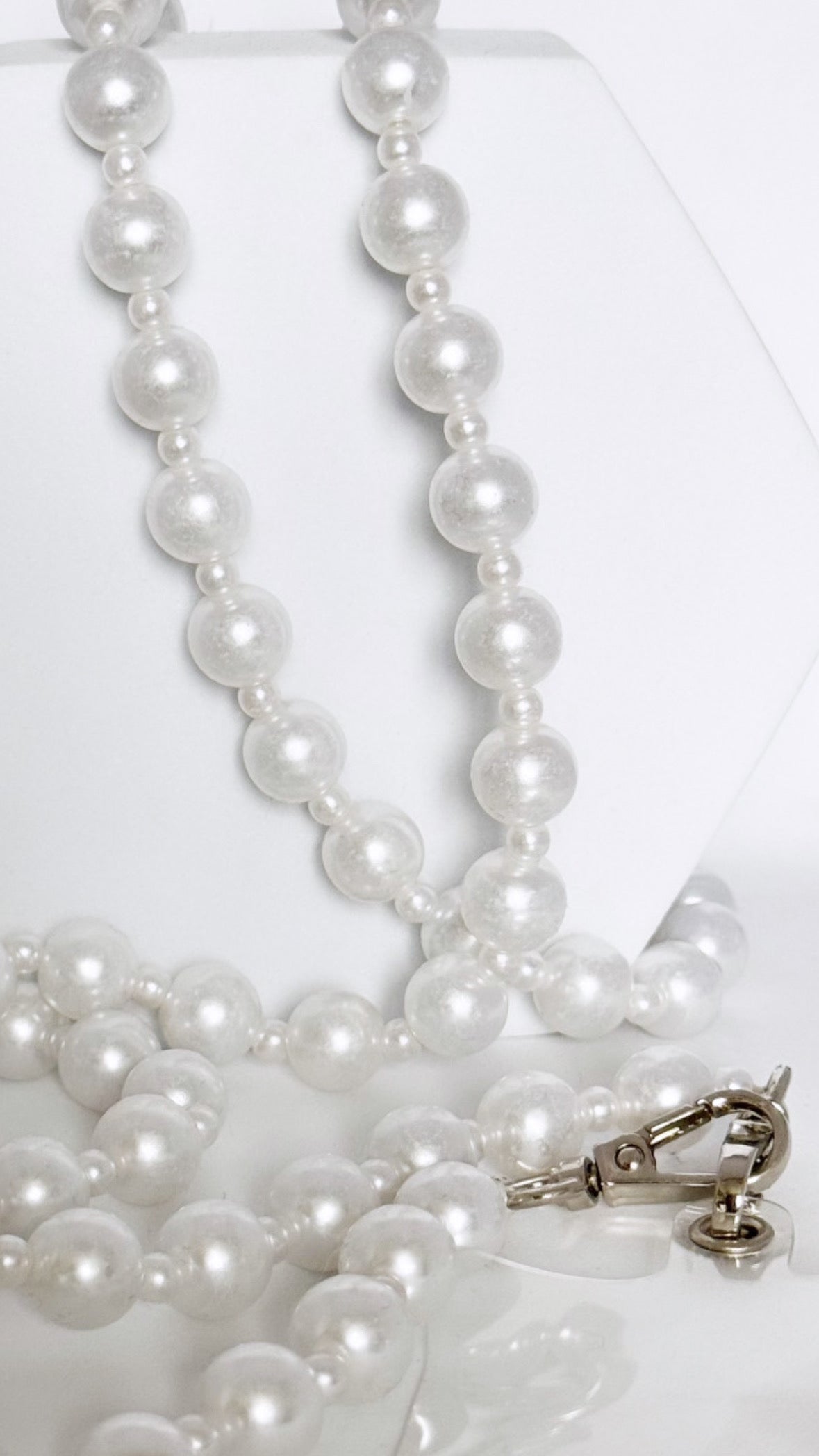 Bijoux de téléphone maxi perles