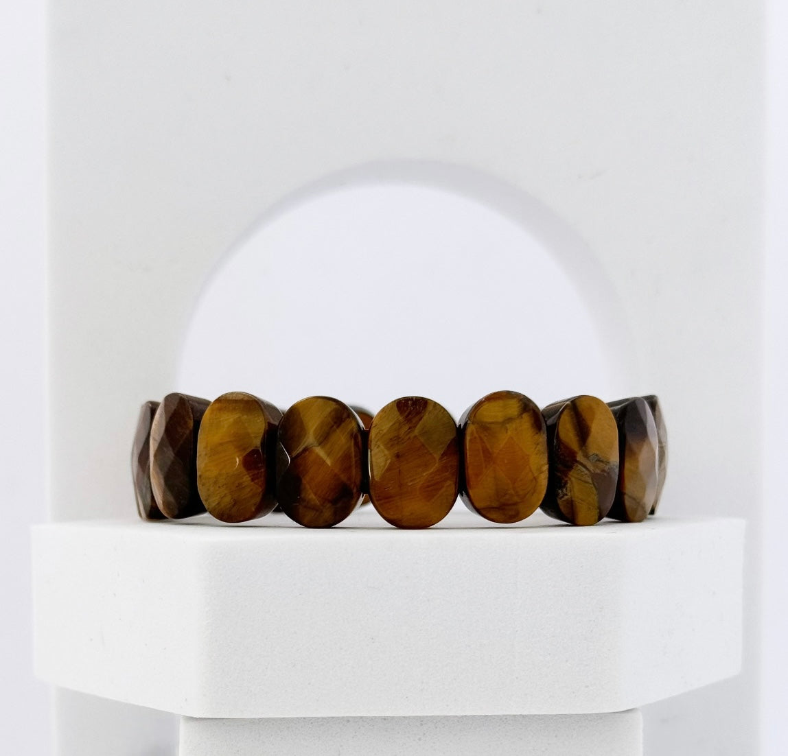 Bracelet Œil du tigre Facetté