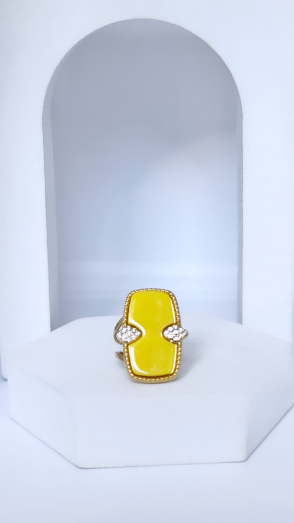 Bague Amaro Jaune