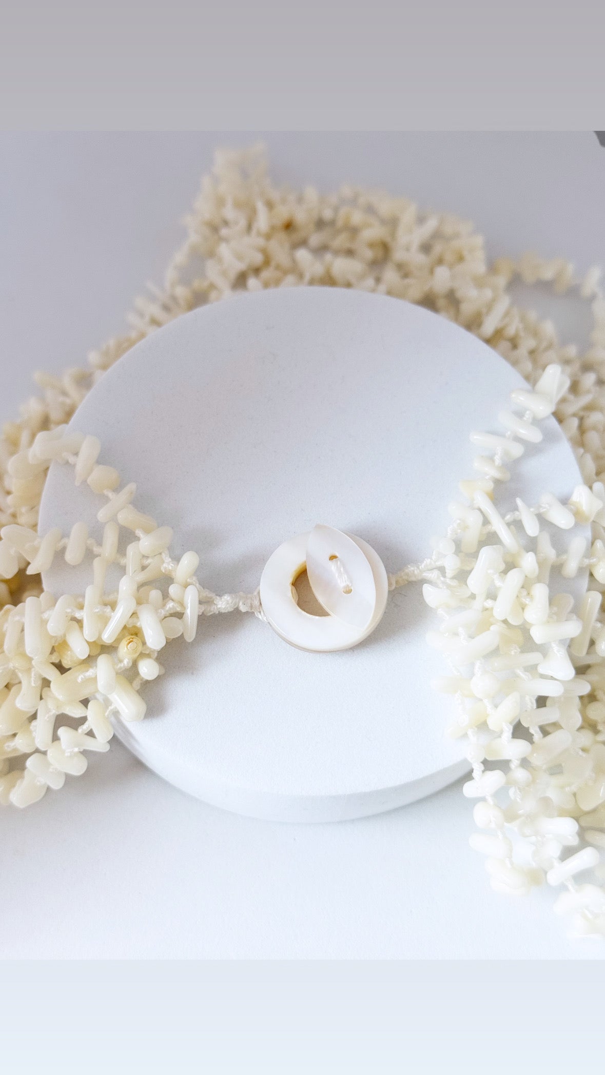 Collier bambou de mer à 8 rangs