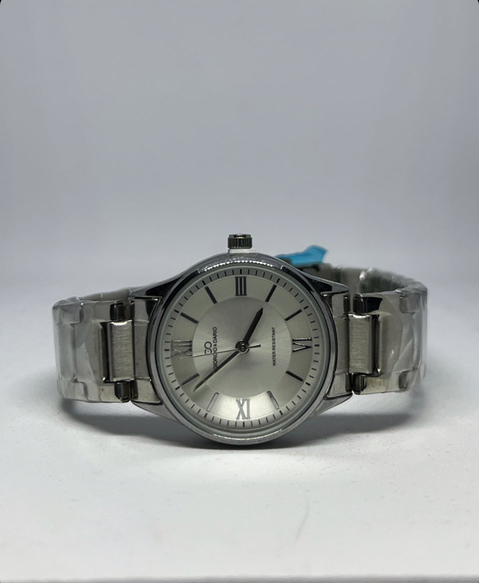 MONTRE MOMENTO SILVER BLANC