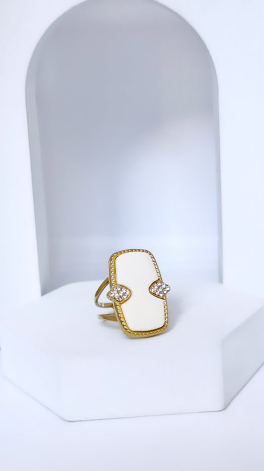 Bague Amaro Blanc