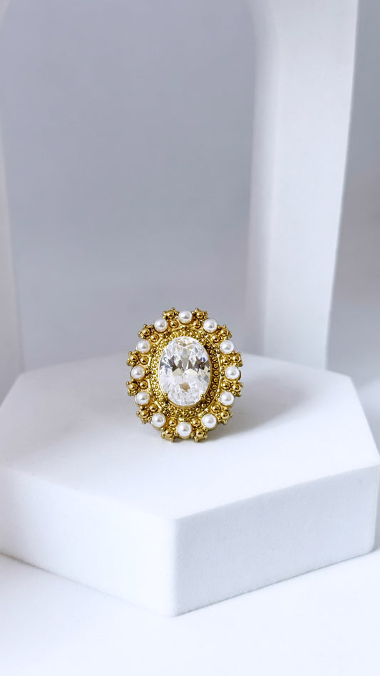 Bague baroque Crystal