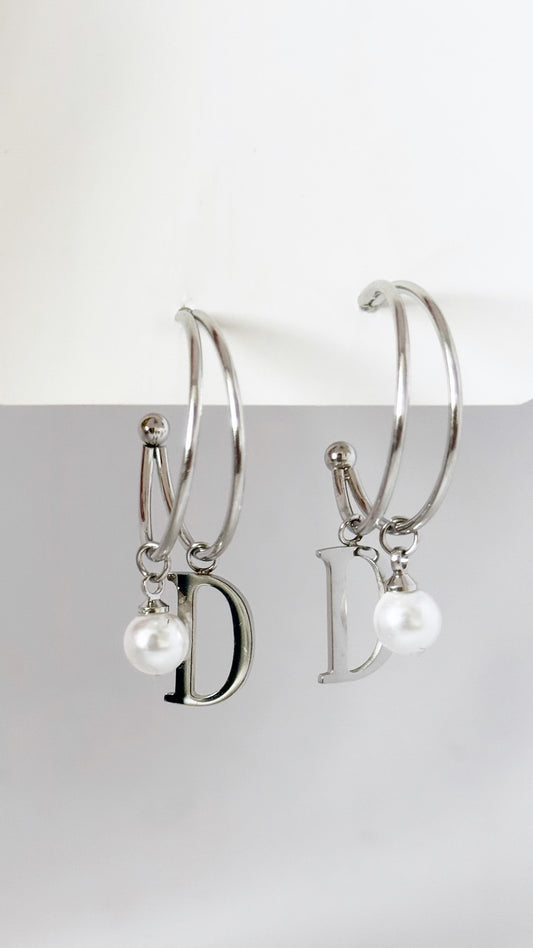 Boucles Doria Silver