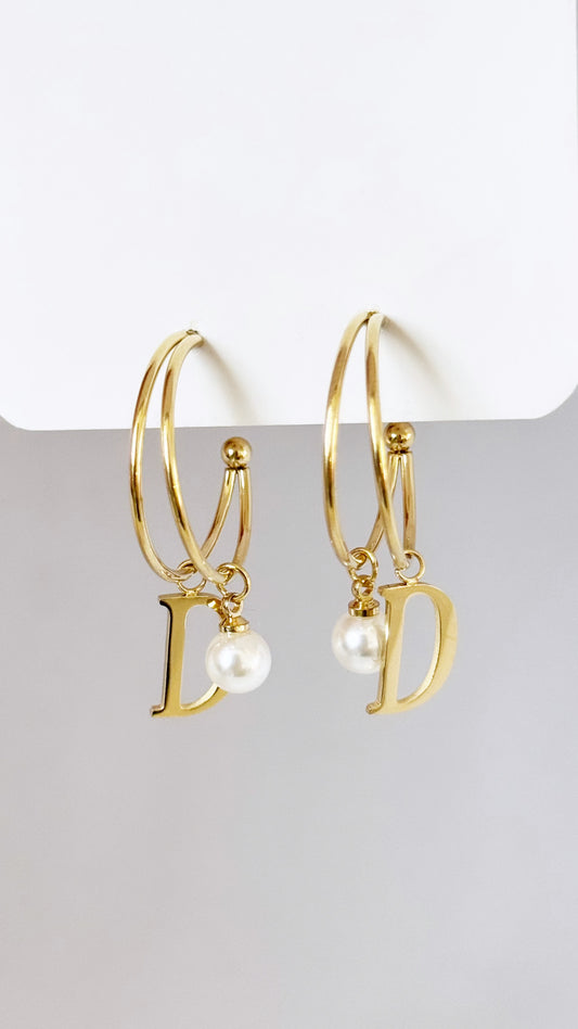 Boucles Doria Gold