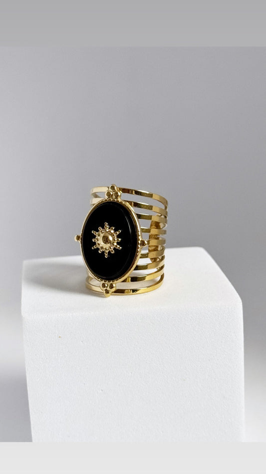 Bague Akila Noir