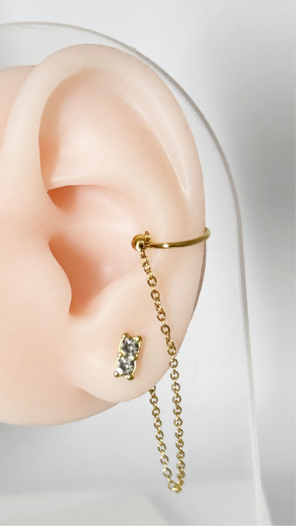 Mono boucle avec Faux Piercing Arianne