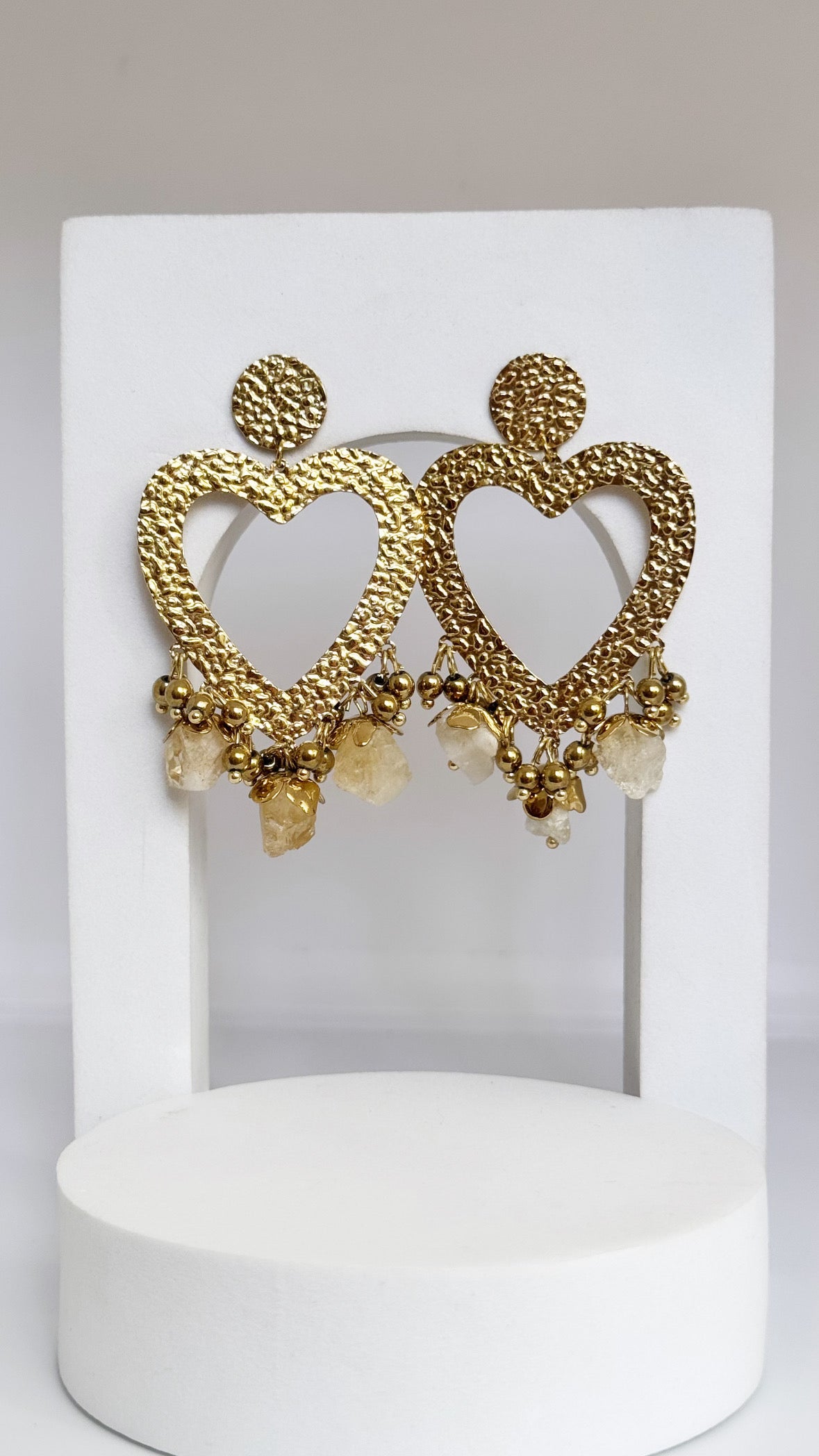Boucle Citrine
