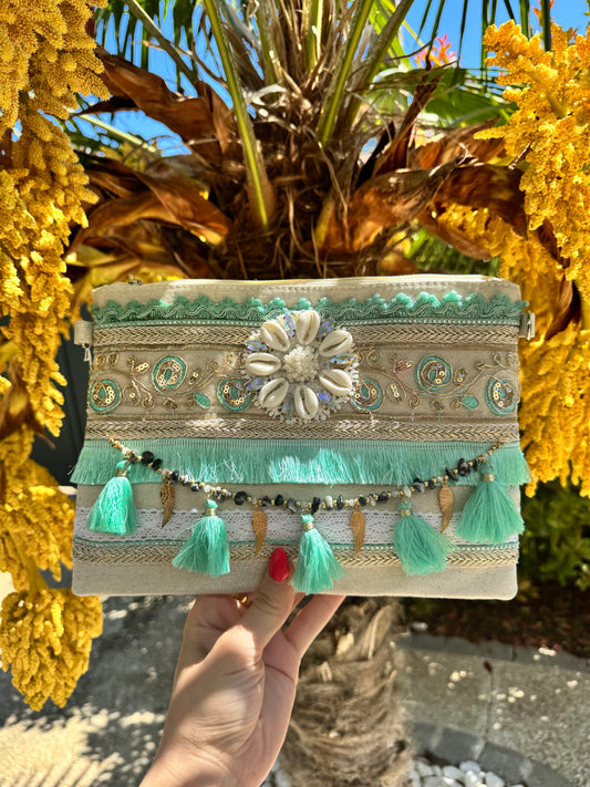 Pochette Elyra Turquoise