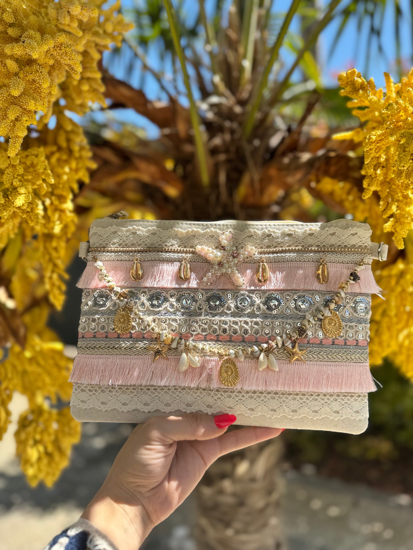 Pochette Elyra Rose