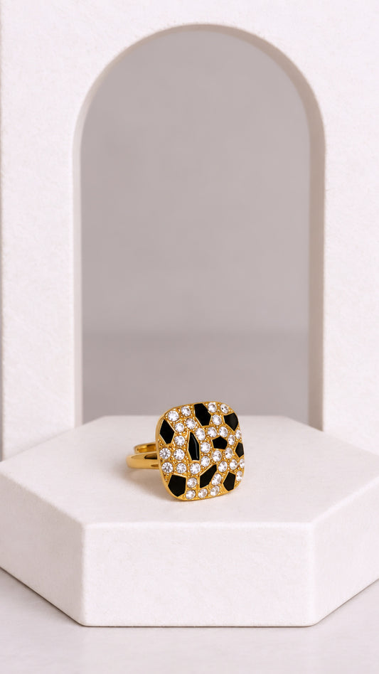 Bague Tess Noir
