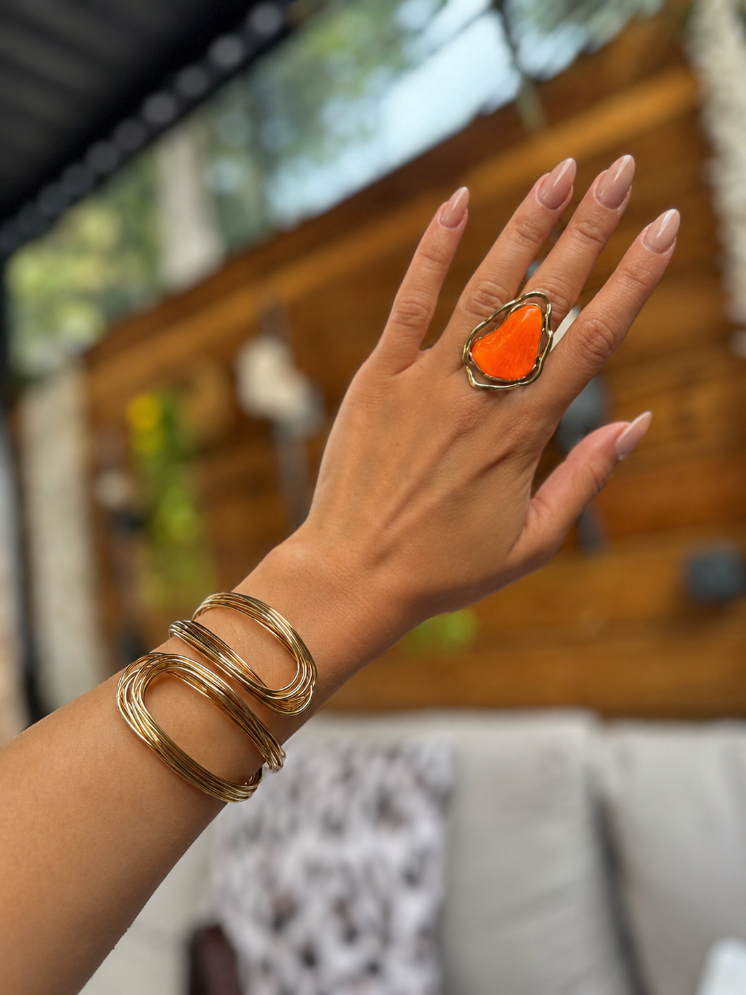 Bague Lise Orange